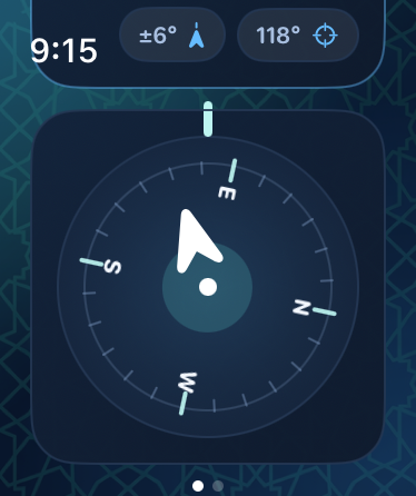 Qibla on Watch