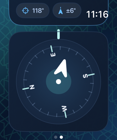 Qibla on Watch