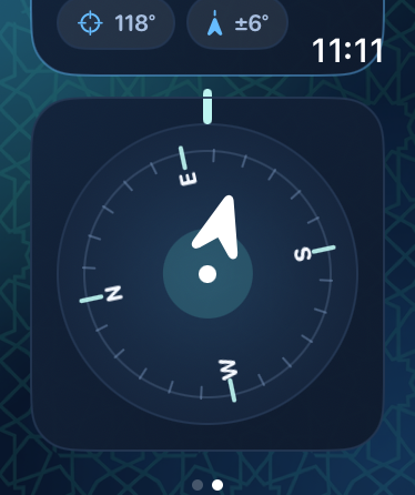Qibla on Watch